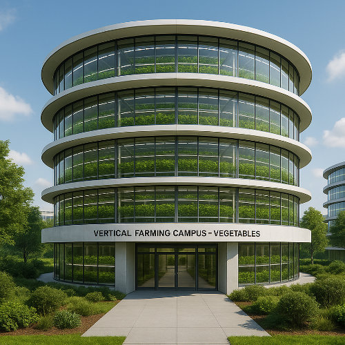 Vertical farming solutions at HEADTURNED Foundation